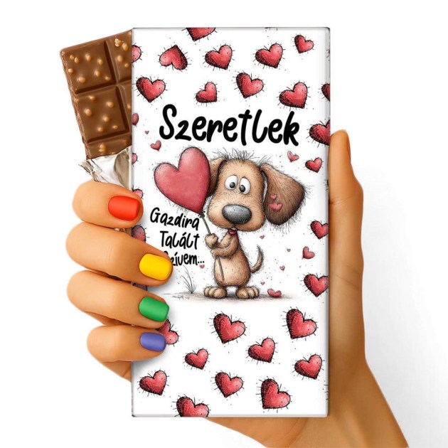 Szerelmes Feliratos Csokolade Csoki Valentin Napi Csoki 179 Szeretlek Gazdira Talalt A Szivem Csoki