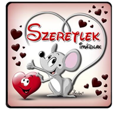 Szerelmes Hűtőmágnes 092