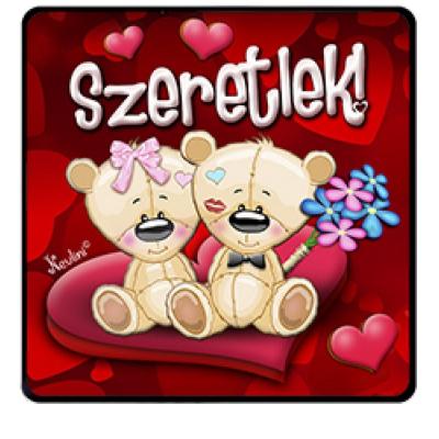 Szerelmes Hűtőmágnes 095