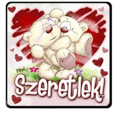Szerelmes Hűtőmágnes 096