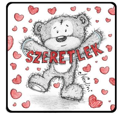 Szerelmes Hűtőmágnes 244