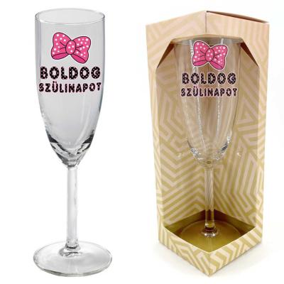 Szulinapi Pezsgos Pohar Szulinapi Ajandek Polka Pez010 2