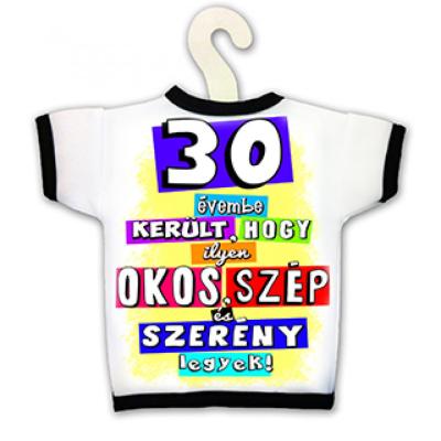 Szülinap Kispolo 30 KP052