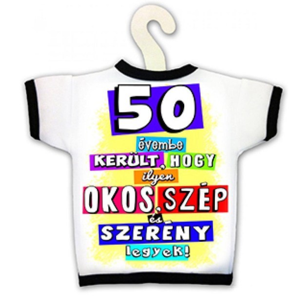 Szülinap Kispolo 50 KP054