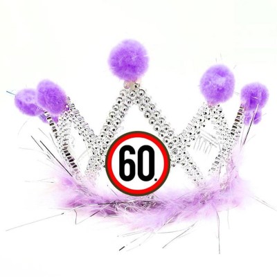 Tiara Tia007 60 Karikas Ajandek 60 Szulinapra Szuletesnapi Party Kellek