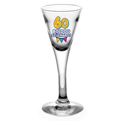 Tlp172 Snapszos Pohar 60 Boldog Szulinapot Ajandek 60 Szulinapra