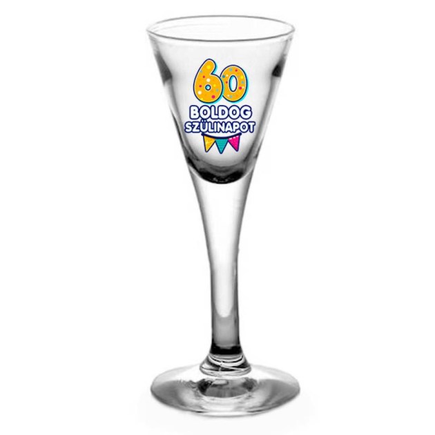 Tlp172 Snapszos Pohar 60 Boldog Szulinapot Ajandek 60 Szulinapra