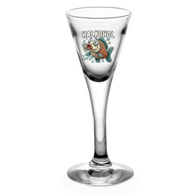 Tlp304 Snapszos Talpas Palinkas Pohar Halkohol Ajandek Horgasznak