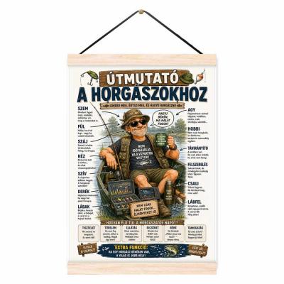Utmutato A Horgaszokhoz Vicces Ajandek Horgasznak Ferfi