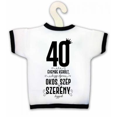 Uvegpolo Akkor 40 Evembe Kerult Kpx075 Vicces Ajandek Szulinapi Ajandek