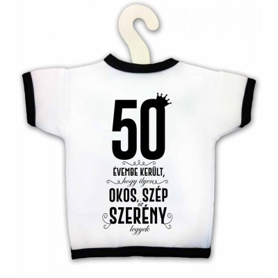 Uvegpolo Akkor 50 Evembe Kerult Kpx076 Vicces Ajandek Szulinapi Ajandek