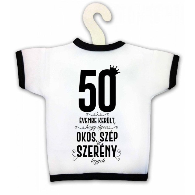 Uvegpolo Akkor 50 Evembe Kerult Kpx076 Vicces Ajandek Szulinapi Ajandek