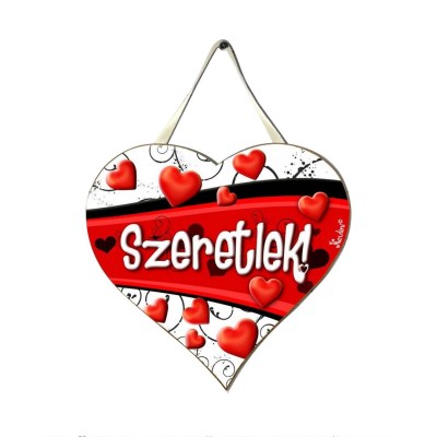 Valentin Fali Kis Szívtabla 13