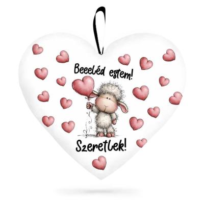 Valentin Napi Ajandek Nagy Sziv Parna Valentin Napra P415 Beeled Estem Szeretlek Baranyos Parna