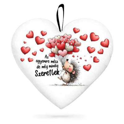 Valentin Napi Ajandek Nagy Sziv Parna Valentin Napra P421 Az Agyamra Mesz De Meg Mindig Szeretlek Parna