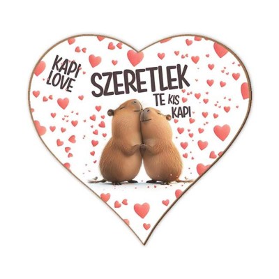 Valentin Napi Sziv Hutomagnes Fa Szerelmes Szeretlek Felirattal Fhs029 Kapi Love