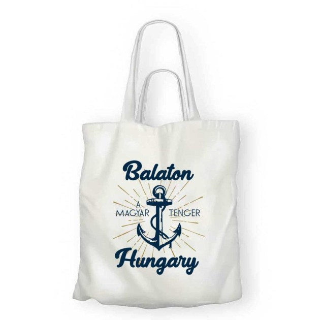Vaszontaska Balaton Balcsi Szatyor Psz268 Balaton A Magyar Tenger Pamut Szatyor Balatonos Ajandek