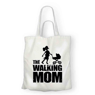 Vaszontaska The Walkig Mom Psz013 Pamut Szatyor Ajandek Otletek Anyaknak