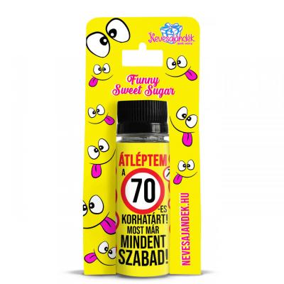 Vicces Ajandek Vicces Cukor C007 Atleptem A 70 Szulinapi Ajandek