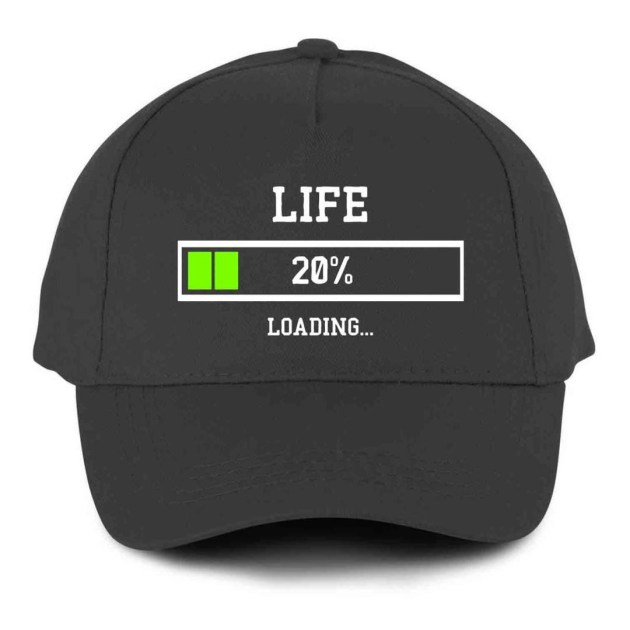 Vicces Baseball Sapka Bs023 Life 20 Sotetszurke