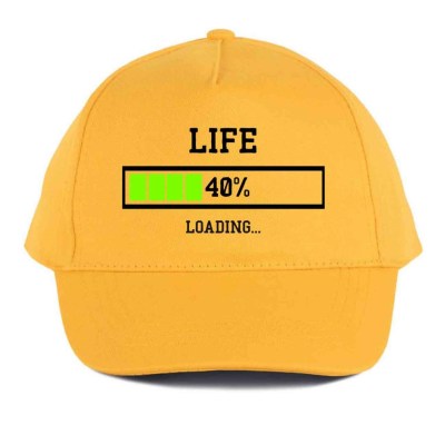 Vicces Baseball Sapka Bs025 Life 40 Sarga