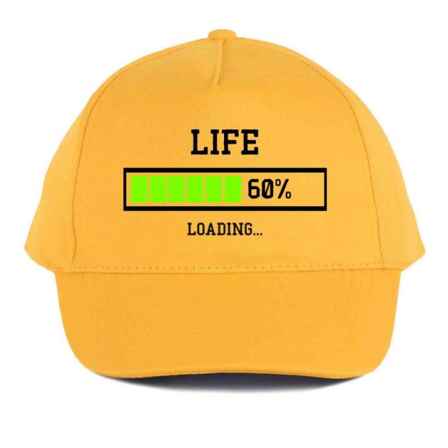 Vicces Baseball Sapka Bs027 Life 60 Sarga