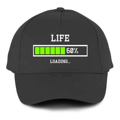 Vicces Baseball Sapka Bs027 Life 60 Sotetszurke