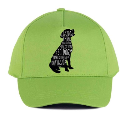 Vicces Baseball Sapka Bs050 A Gazdag Ember Kutyaszor Lime