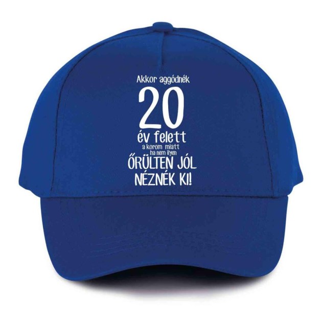 Vicces Baseball Sapka Bs054 Akkor Aggodnek 20 Kek