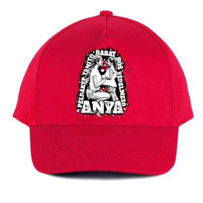 Vicces Baseball Sapka Bs064 ANYA Piros