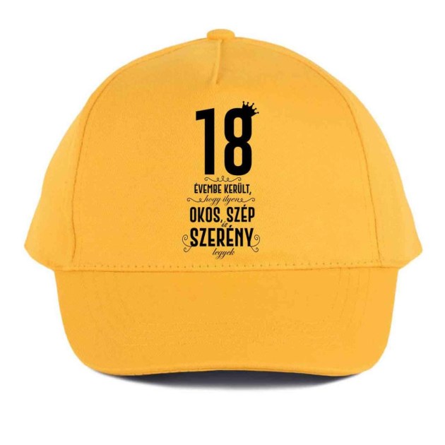Vicces Baseball Sapka Bs072 18 Evembe Sarga