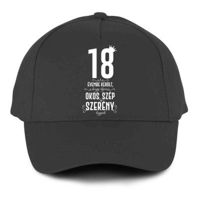 Vicces Baseball Sapka Bs072 18 Evembe Sotetszurke