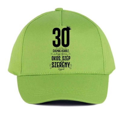 Vicces Baseball Sapka Bs074 30 Evembe Lime