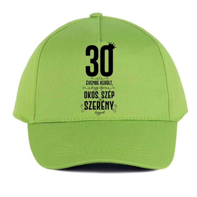 Vicces Baseball Sapka Bs074 30 Evembe Lime