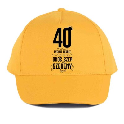 Vicces Baseball Sapka Bs075 40 Evembe Sarga