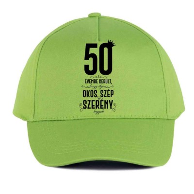 Vicces Baseball Sapka Bs076 50 Evembe Lime