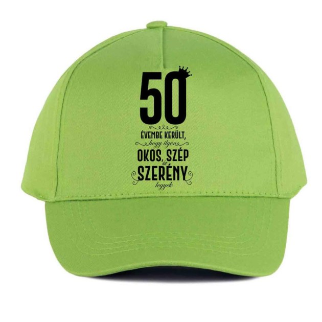 Vicces Baseball Sapka Bs076 50 Evembe Lime
