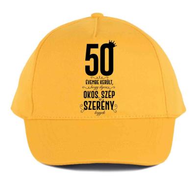 Vicces Baseball Sapka Bs076 50 Evembe Sarga