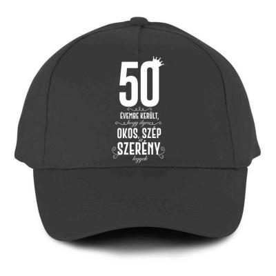 Vicces Baseball Sapka Bs076 50 Evembe Sotetszurke
