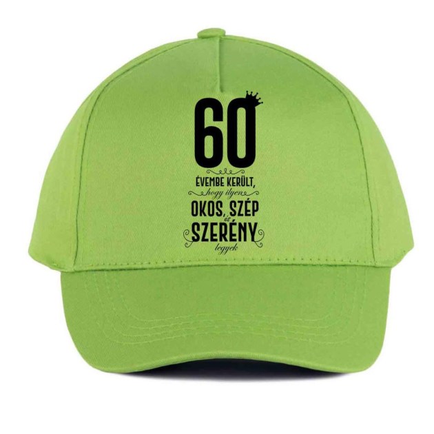 Vicces Baseball Sapka Bs077 60 Evembe Lime