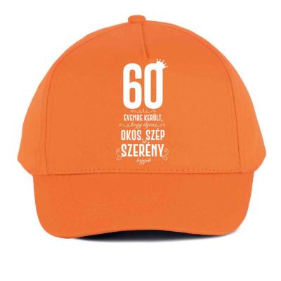 Vicces Baseball Sapka Bs077 60 Evembe Narancs