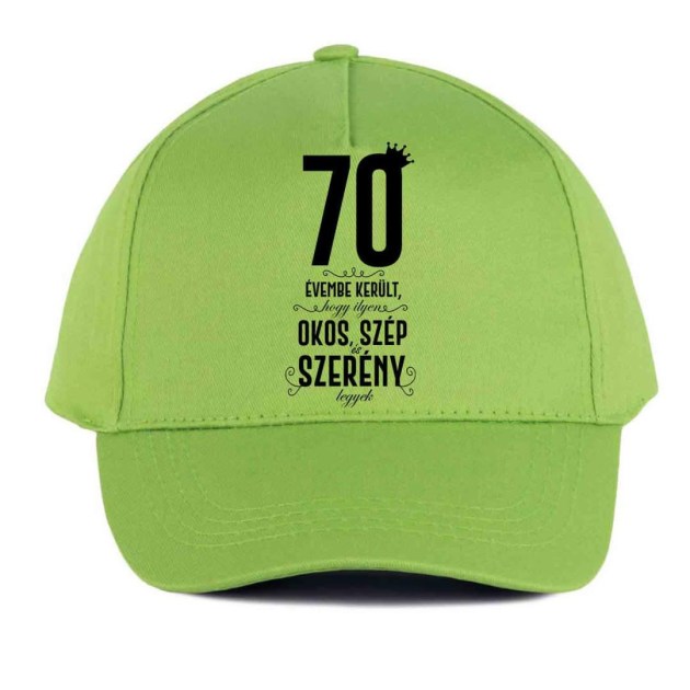 Vicces Baseball Sapka Bs078 70 Evembe Lime