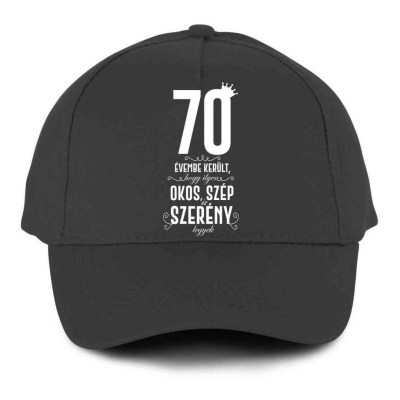 Vicces Baseball Sapka Bs078 70 Evembe Sotetszurke
