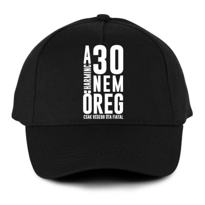 Vicces Baseball Sapka Bs103 30 Nem Oreg Fekete