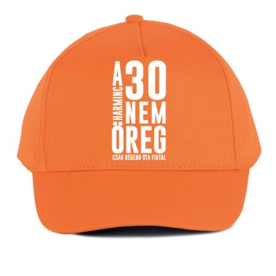 Vicces Baseball Sapka Bs103 30 Nem Oreg Narancs