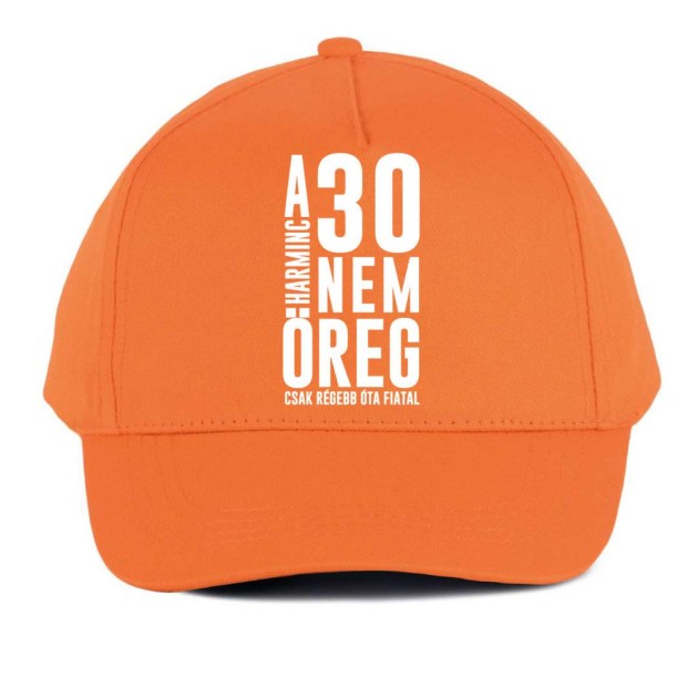 Vicces Baseball Sapka Bs103 30 Nem Oreg Narancs