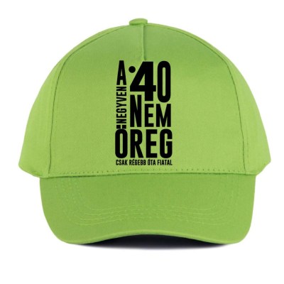 Vicces Baseball Sapka Bs104 40 Nem Oreg Lime