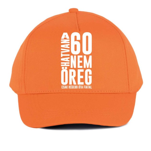 Vicces Baseball Sapka Bs106 60 Nem Narancs
