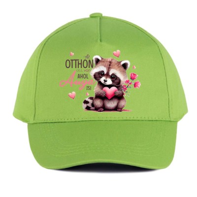 Vicces Baseball Sapka Bs128 Az Otthon Lime