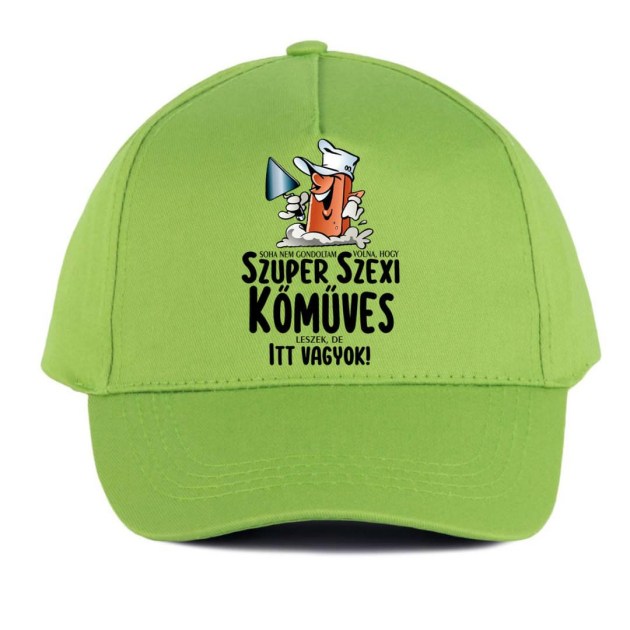 Vicces Baseball Sapka Bs136 Szexi Komuves Lime